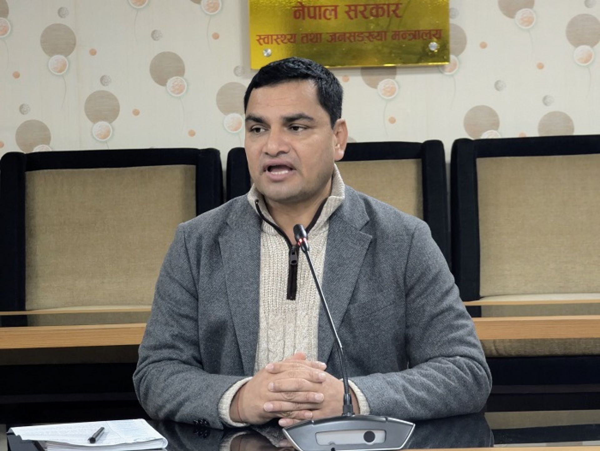 स्वास्थ्य मन्त्री पौडेलको एक वर्षः दातृ निकायको सहयोग कटौतीले चुनौती